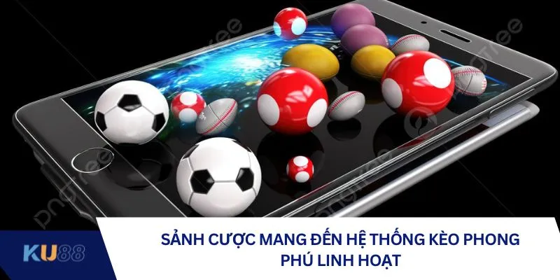 Sảnh cược mang đến hệ thống kèo phong phú linh hoạt